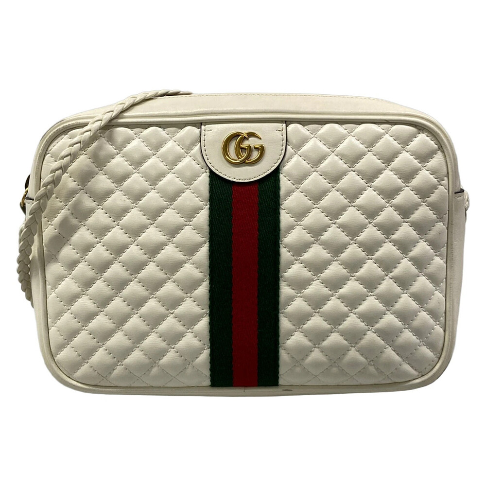 Gucci Gg Marmont Shelly (Web) White #320135G90B